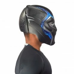 Maybang's Collectibles Hasbro Marvel Legends Series Black Panther Electronic Helmet