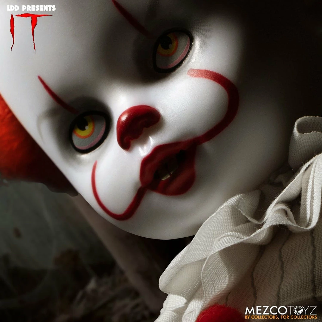 Maybang's Collectibles Mezco Toyz Living Dead Dolls LDD Presents IT (2017) Pennywise Figure 4 Maybang's Collectibles Mezco Toyz Living Dead Dolls LDD Presents IT (2017) Pennywise Figure
