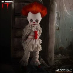Maybang's Collectibles Mezco Toyz Living Dead Dolls LDD Presents IT (2017) Pennywise Figure 12 Maybang's Collectibles Mezco Toyz Living Dead Dolls LDD Presents IT (2017) Pennywise Figure