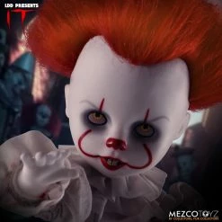 Maybang's Collectibles Mezco Toyz Living Dead Dolls LDD Presents IT (2017) Pennywise Figure 13 Maybang's Collectibles Mezco Toyz Living Dead Dolls LDD Presents IT (2017) Pennywise Figure