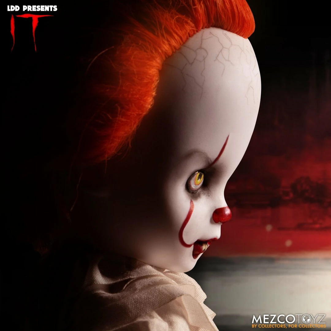 Maybang's Collectibles Mezco Toyz Living Dead Dolls LDD Presents IT (2017) Pennywise Figure 7 Maybang's Collectibles Mezco Toyz Living Dead Dolls LDD Presents IT (2017) Pennywise Figure