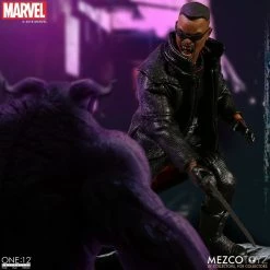 Vendor-unknown Mezco Toyz One:12 Collective Marvel Comics Blade 1/12 Scale 6 Action Figure