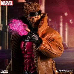Maybang's Collectibles Mezco Toyz One:12 Collective Marvel Comics X-Men Gambit 1/12 Scale Action Figure