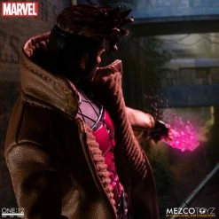 Maybang's Collectibles Mezco Toyz One:12 Collective Marvel Comics X-Men Gambit 1/12 Scale Action Figure