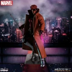 Maybang's Collectibles Mezco Toyz One:12 Collective Marvel Comics X-Men Gambit 1/12 Scale Action Figure