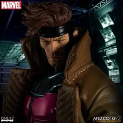 Maybang's Collectibles Mezco Toyz One:12 Collective Marvel Comics X-Men Gambit 1/12 Scale Action Figure