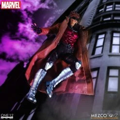 Maybang's Collectibles Mezco Toyz One:12 Collective Marvel Comics X-Men Gambit 1/12 Scale Action Figure
