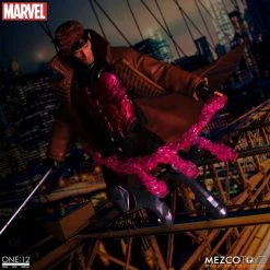 Maybang's Collectibles Mezco Toyz One:12 Collective Marvel Comics X-Men Gambit 1/12 Scale Action Figure