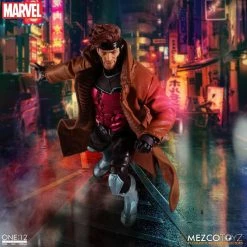 Maybang's Collectibles Mezco Toyz One:12 Collective Marvel Comics X-Men Gambit 1/12 Scale Action Figure