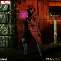 Maybang's Collectibles Mezco Toyz One:12 Collective Marvel Comics X-Men Gambit 1/12 Scale Action Figure