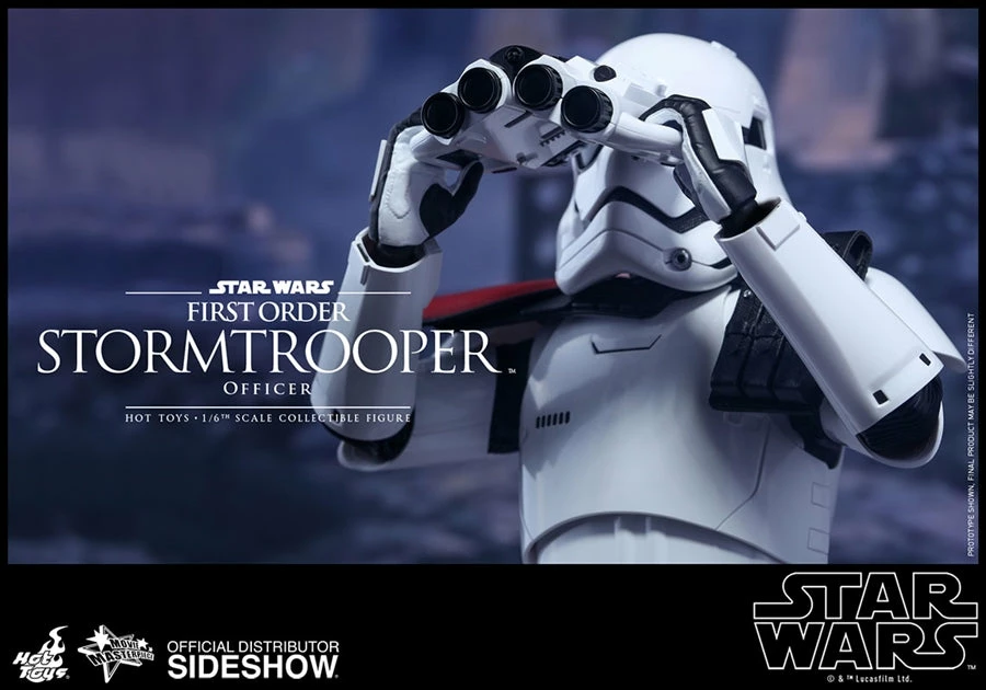 Vendor-unknown Hot Toys Star Wars Episode VII The Force Awakens First Order Stormtrooper Officer 1/6 Scale 12" Figure 8 Vendor-unknown Hot Toys Star Wars Episode VII The Force Awakens First Order Stormtrooper Officer 1/6 Scale 12" Figure