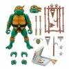 Maybang's Collectibles Super7 Teenage Mutant Ninja Turtles Ultimates Michelangelo Action Figure