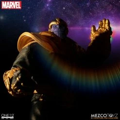 Maybang's Collectibles Mezco Toyz One:12 Collective Marvel Comics Thanos 1/12 Scale Action Figure