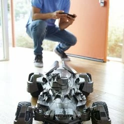 Maybang's Collectibles Mattel DC Comic Justice League Ultimate Batmobile Remote RC Vehicle & Figure