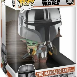 Maybang's Collectibles Funko Pop! Star Wars: The Mandalorian - 10" Mandalorian With The Child Disney