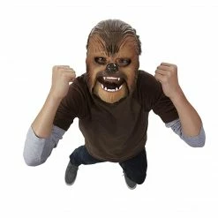 Maybang's Collectibles Star Wars The Force Awakens Chewbacca Talking Electronic Adjustable Mask