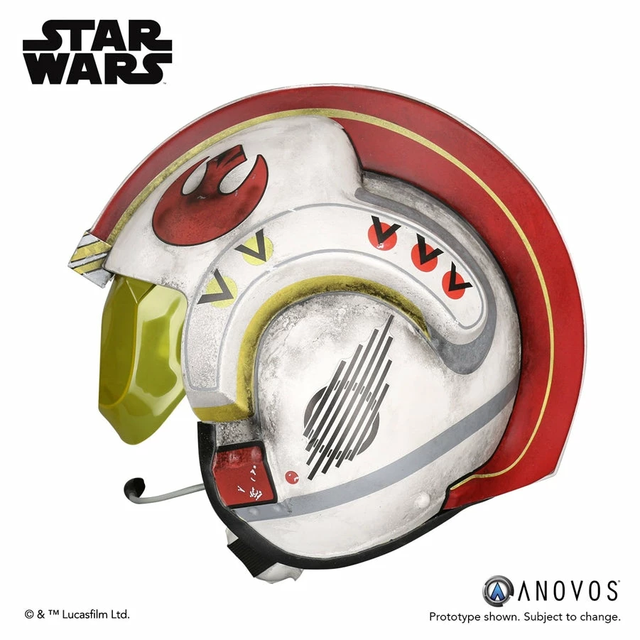 Vendor-unknown ANOVOS Star Wars Luke Skywalke Rebel Pilot Helmet Accessory Full Size Helmet Prop Replica 8 Vendor-unknown ANOVOS Star Wars Luke Skywalke Rebel Pilot Helmet Accessory Full Size Helmet Prop Replica