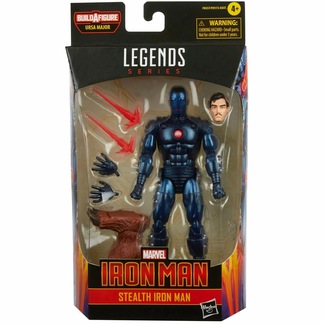 Maybang's Collectibles Hasbro Marvel Legends Comic Stealth Iron Man 6-Inch Action Figure (Ursa Major BAF) 7 Maybang's Collectibles Hasbro Marvel Legends Comic Stealth Iron Man 6-Inch Action Figure (Ursa Major BAF)