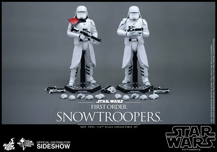 Vendor-unknown Hot Toys Star Wars Episode VII The Force Awakens First Order Snowtroopers 2 Pack 1/6 Scale 12" Figure Set 6 Vendor-unknown Hot Toys Star Wars Episode VII The Force Awakens First Order Snowtroopers 2 Pack 1/6 Scale 12" Figure Set