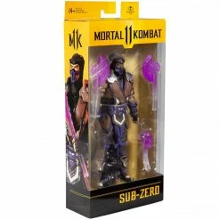 Maybang's Collectibles McFarlane Mortal Kombat Series 5 Sub-Zero Winter Purple Variant Action Figure McFarlane Toys