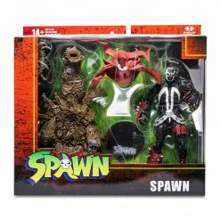 Maybang's Collectibles Mcfarlane Toys Spawn's Universe Deluxe Spawn And Throne 7-Inch Scale Action Figure Set