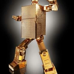 Vendor-unknown Bandai Soul Of Chogokin GX-32R Gold Lightan 24-Karat Gold Plating Ver. Gold Lightern Figure