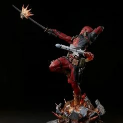 Vendor-unknown Sideshow Marvel Deadpool Heat-Seeker Premium Format Figure Statue Sideshow Collectibles