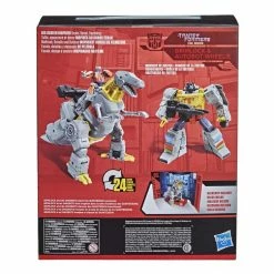 Maybang's Collectibles Hasbro Transformers Studio Series 86-06 Leader Grimlock & Wheelie Action Figure Set
