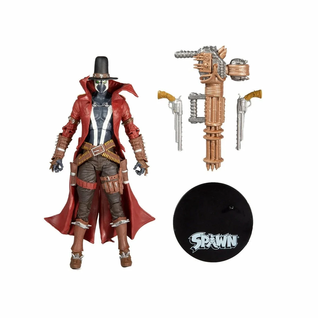 Maybang's Collectibles McFarlane Spawn Wave 2 Gunslinger Spawn (Gatling Gun) 7-Inch Scale Action Figure McFarlane Toys 3 Maybang's Collectibles McFarlane Spawn Wave 2 Gunslinger Spawn (Gatling Gun) 7-Inch Scale Action Figure McFarlane Toys