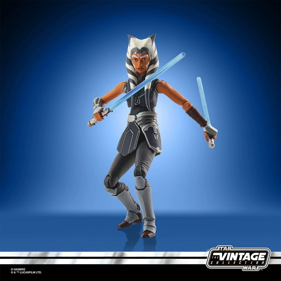 Maybang's Collectibles Hasbro Star Wars The Vintage Collection Ahsoka Tano (Mandalore) 3 3/4-Inch Action Figure 4 Maybang's Collectibles Hasbro Star Wars The Vintage Collection Ahsoka Tano (Mandalore) 3 3/4-Inch Action Figure