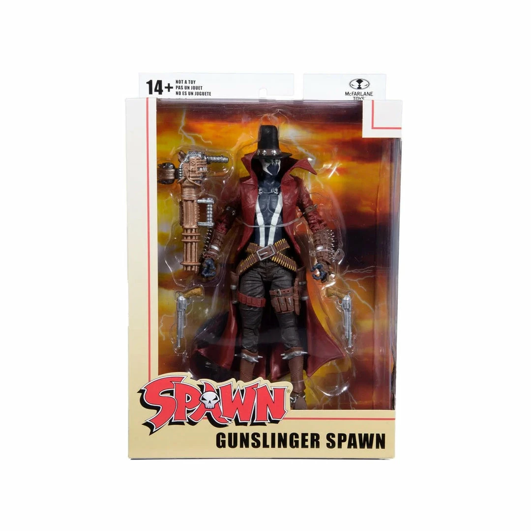 Maybang's Collectibles McFarlane Spawn Wave 2 Gunslinger Spawn (Gatling Gun) 7-Inch Scale Action Figure McFarlane Toys 9 Maybang's Collectibles McFarlane Spawn Wave 2 Gunslinger Spawn (Gatling Gun) 7-Inch Scale Action Figure McFarlane Toys