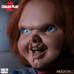 Maybang's Collectibles Mezco Toyz Child's Play 2 Mega Scale Talking Menacing Chucky Figure