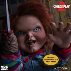Maybang's Collectibles Mezco Toyz Child's Play 2 Mega Scale Talking Menacing Chucky Figure