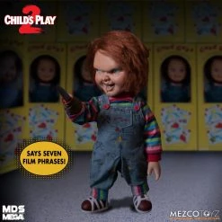 Maybang's Collectibles Mezco Toyz Child's Play 2 Mega Scale Talking Menacing Chucky Figure