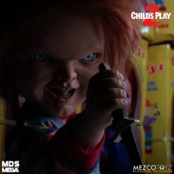 Maybang's Collectibles Mezco Toyz Child's Play 2 Mega Scale Talking Menacing Chucky Figure