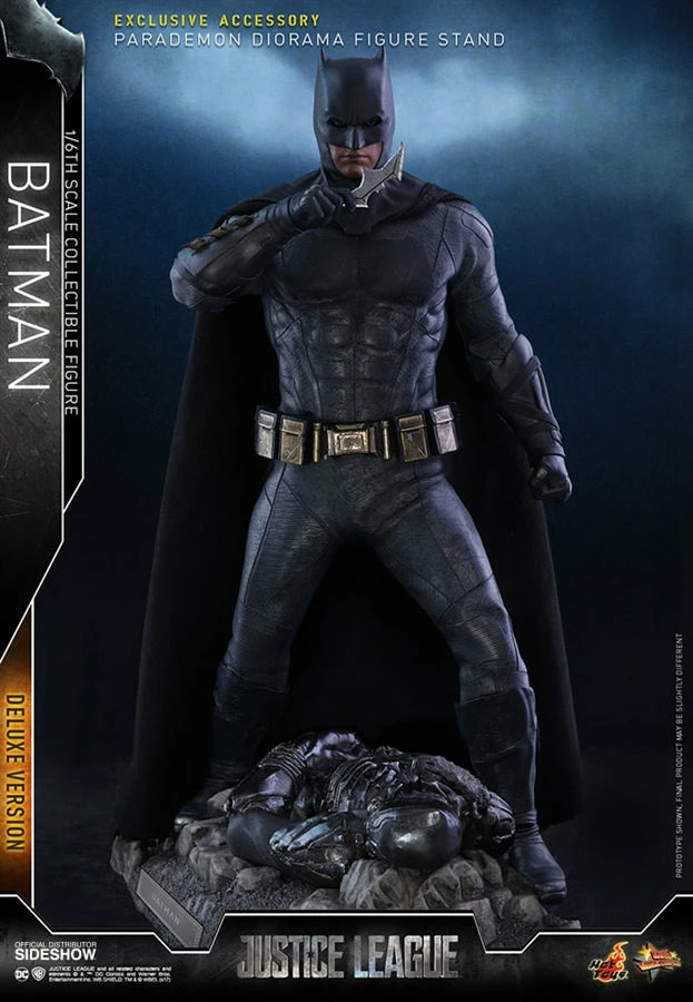 Vendor-unknown Hot Toys DC Comics Justice League Batman (Deluxe) 1/6 Scale 12" Figure 1 Vendor-unknown Hot Toys DC Comics Justice League Batman (Deluxe) 1/6 Scale 12" Figure