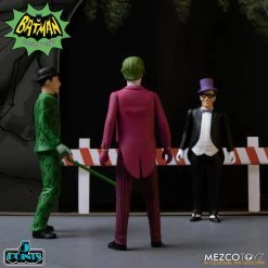 Maybang's Collectibles Mezco Toyz Batman (1966) Classic TV Series 5 Points Deluxe Box Set