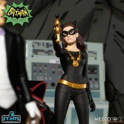 Maybang's Collectibles Mezco Toyz Batman (1966) Classic TV Series 5 Points Deluxe Box Set