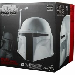 Maybang's Collectibles Hasbro Star Wars The Black Series Boba Fett (Prototype Armor) Premium Electronic Helmet