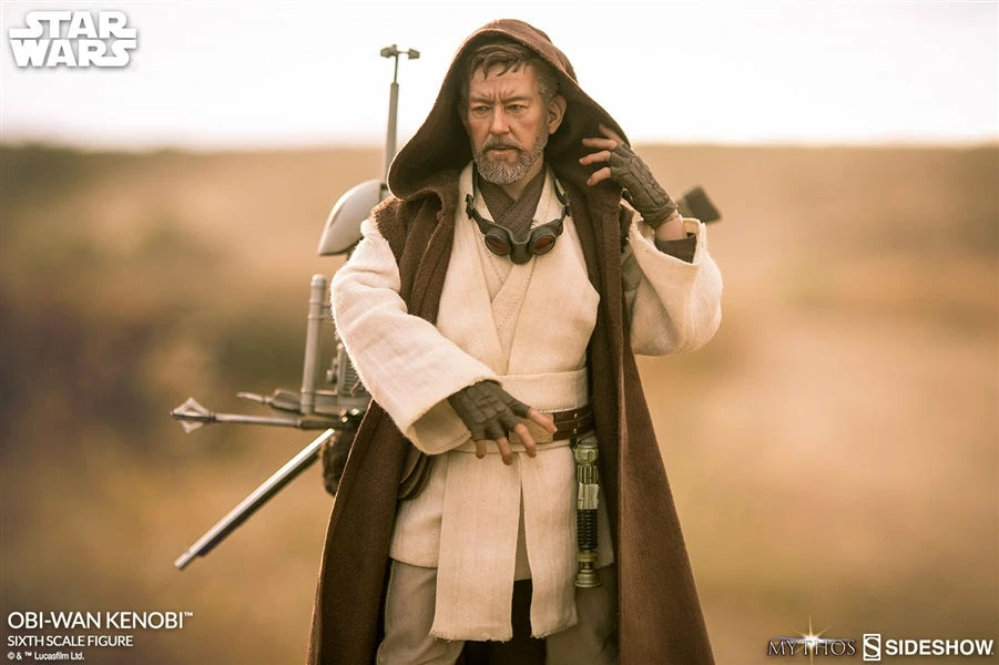 Vendor-unknown Sideshow Collectibles Sideshow Star Wars Mythos Obi-Wan Kenobi 1/6 Scale 12" Collectibles Figure 3 Vendor-unknown Sideshow Collectibles Sideshow Star Wars Mythos Obi-Wan Kenobi 1/6 Scale 12" Collectibles Figure