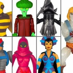 Maybang's Collectibles Super7 Masters Of The Universe Vintage Wave 4 Collction Set Of 7 Figures