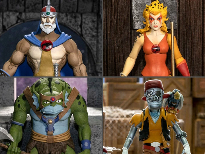 Maybang's Collectibles Super7 ThunderCats Ultimates Wave 3 Jaga, Cheetara, Slithe & Captain Cracker Set Of 4 Figures 2 Maybang's Collectibles Super7 ThunderCats Ultimates Wave 3 Jaga, Cheetara, Slithe & Captain Cracker Set Of 4 Figures