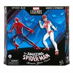 Maybang's Collectibles Hasbro Marvel Legends Series Spider-Man And Marvel’s Spinneret Action Figure 2-Pack