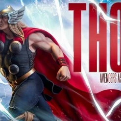 Vendor-unknown Sideshow Collectibles Sideshow Marvel Avengers Assemble Thor Statue