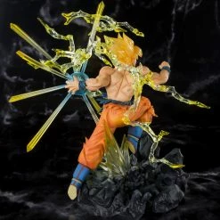 Maybang's Collectibles Bandai Dragon Ball Z Figuarts ZERO Super Saiyan Goku (The Burning Battles) PVC Statue