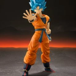 Maybang's Collectibles Bandai Tamashii Nations Dragon Ball Super S.H.Figuarts Super Saiyan God Super Saiyan Goku Figure