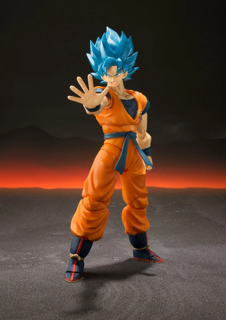 Maybang's Collectibles Bandai Tamashii Nations Dragon Ball Super S.H.Figuarts Super Saiyan God Super Saiyan Goku Figure 2 Maybang's Collectibles Bandai Tamashii Nations Dragon Ball Super S.H.Figuarts Super Saiyan God Super Saiyan Goku Figure
