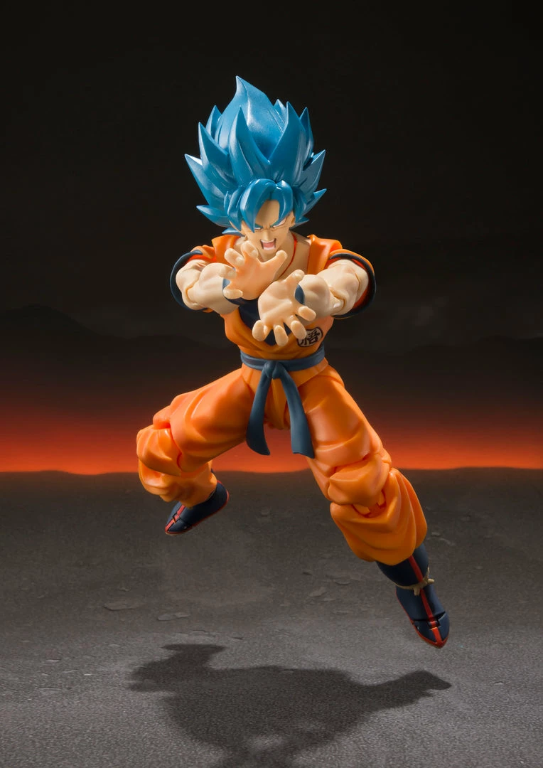 Maybang's Collectibles Bandai Tamashii Nations Dragon Ball Super S.H.Figuarts Super Saiyan God Super Saiyan Goku Figure 3 Maybang's Collectibles Bandai Tamashii Nations Dragon Ball Super S.H.Figuarts Super Saiyan God Super Saiyan Goku Figure