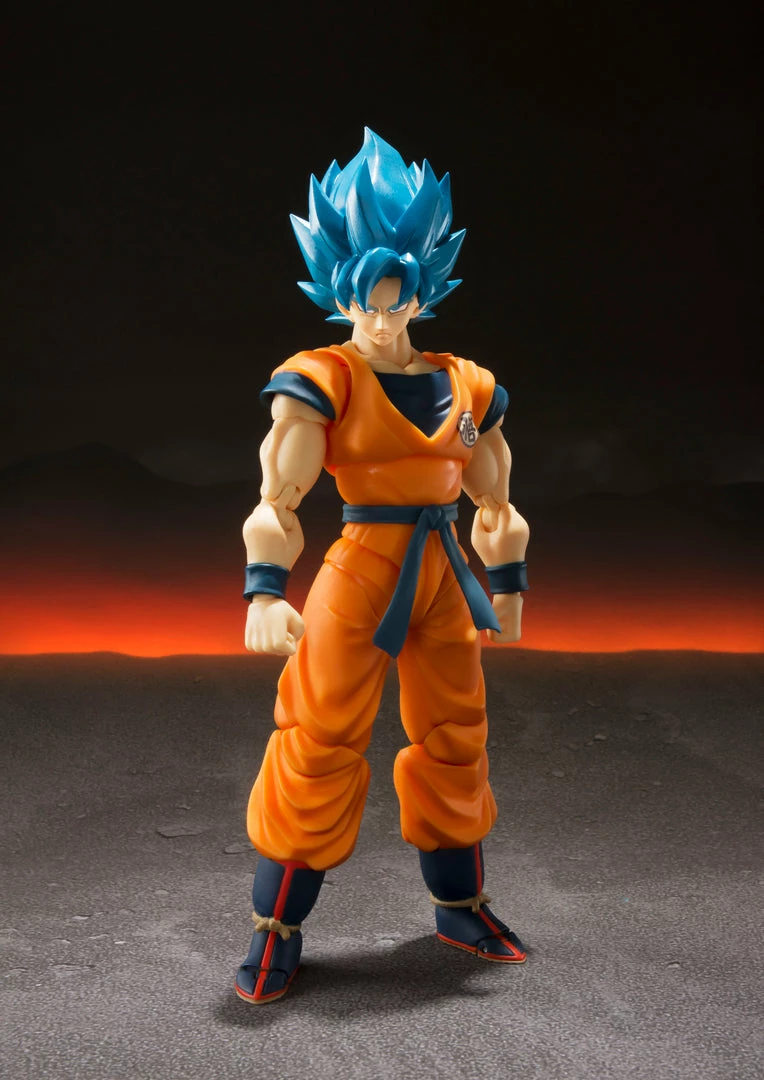 Maybang's Collectibles Bandai Tamashii Nations Dragon Ball Super S.H.Figuarts Super Saiyan God Super Saiyan Goku Figure 1 Maybang's Collectibles Bandai Tamashii Nations Dragon Ball Super S.H.Figuarts Super Saiyan God Super Saiyan Goku Figure