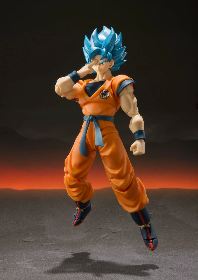 Maybang's Collectibles Bandai Tamashii Nations Dragon Ball Super S.H.Figuarts Super Saiyan God Super Saiyan Goku Figure 4 Maybang's Collectibles Bandai Tamashii Nations Dragon Ball Super S.H.Figuarts Super Saiyan God Super Saiyan Goku Figure